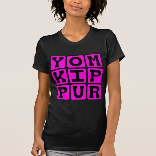 Jom Kipoer, Verzoendag T-shirt (Voorkant)