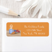 Jom Kippoer Break-the-Fast: Koffie, Granaatappels Etiket (Insitu)