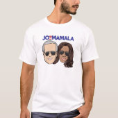 JOMAMALA Funny Joe Biden Kamala Harris Mannen T-Sh T-shirt (Voorkant)