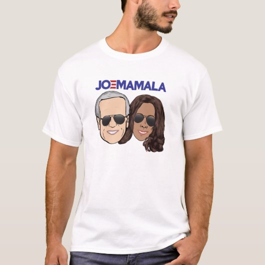 JOMAMALA Funny Joe Biden Kamala Harris Mannen T-Sh T-shirt (Voorkant)