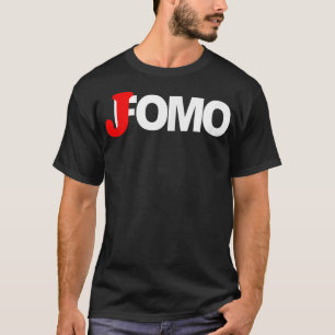 JOMO FOMO'S Joy niet van het missen van grappig ge T-shirt