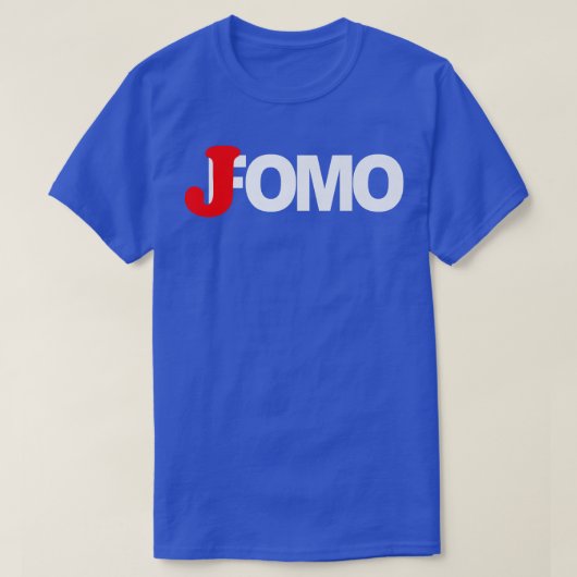 JOMO FOMO'S Joy niet van het missen van grappig ge T-shirt (Design voorkant)