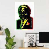 jomo kenyatta dread kleuren poster (Thuiskantoor)