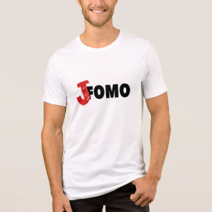 Jomo vreugde van missen uit FUNNY anti gedoe Tri-Blend Shirt