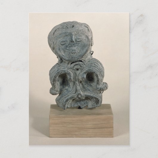 Jomon figurine briefkaart (Voorkant)
