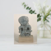 Jomon figurine briefkaart (Staand voorkant)