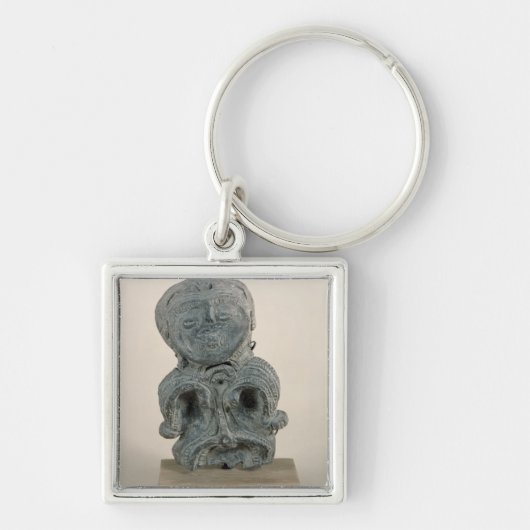 Jomon figurine sleutelhanger (Voorkant)