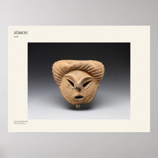 Jōmon Japan Kunstposter Poster (Voorkant)