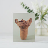 Jomon vase uit de provincie Kanto Briefkaart (Staand voorkant)