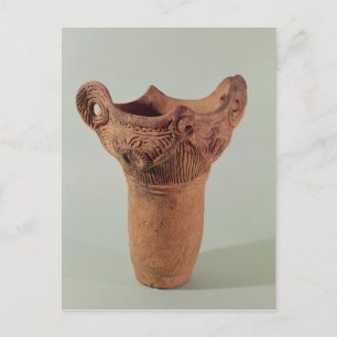 Jomon vase uit de provincie Kanto Briefkaart