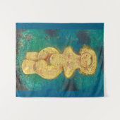 Jomon Venus: Golden Star Child Wandkleed (Voorkant (horizontaal))