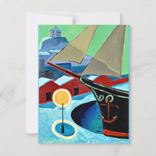 Jon-and - Schip in haven