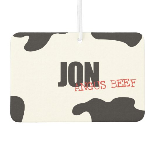 Jon "Angus Beef" Trendy luchtverfrisser (Voorkant)