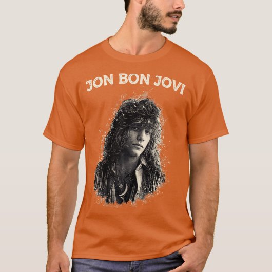 Jon Bon Jovi T-shirt (Voorkant)
