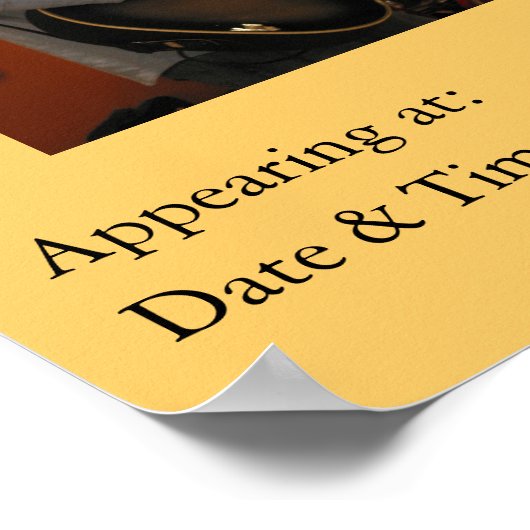 Jon Caspi - Poster voor prestaties (Hoek)