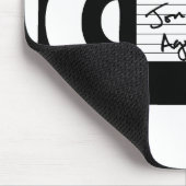 Jon en Agnew Show Mousepad Muismat (Hoek)