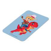 Jon en Blitz | Dino Ranch Magneet (Linkerzijde)