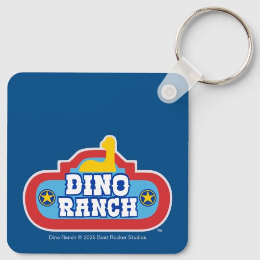 Jon en Blitz | Dino Ranch Sleutelhanger (Achterkant)