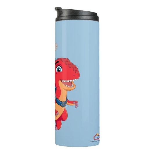 Jon en Blitz | Dino Ranch Thermosbeker (Geroteerd rechts)