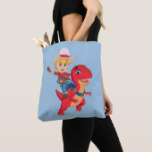 Jon en Blitz | Dino Ranch Tote Bag (Dichtbij)