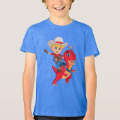 Jon en Blitz | Dino Ranch Tri-Blend Shirt (Voorkant)