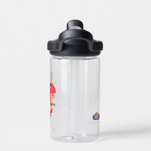 Jon en Blitz | Dino Ranch Waterfles (Achterkant)