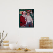 jon en santa poster (Keuken)