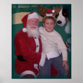 jon en santa poster (Voorkant)