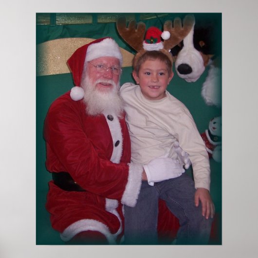 jon en santa poster (Voorkant)
