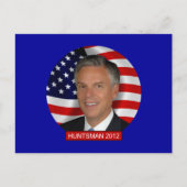 Jon Huntsman 2012 Briefkaart (Voorkant)