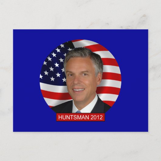 Jon Huntsman 2012 Briefkaart (Voorkant)