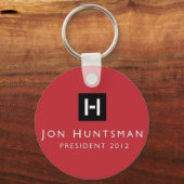 Jon Huntsman 2012 President Sleutelhanger (Voorkant)