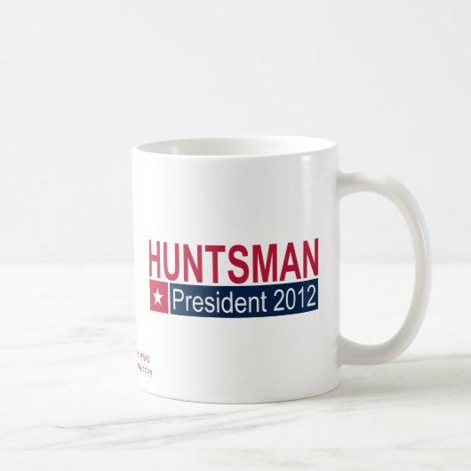 Jon Huntsman President 2012 Koffiemok (Rechts)