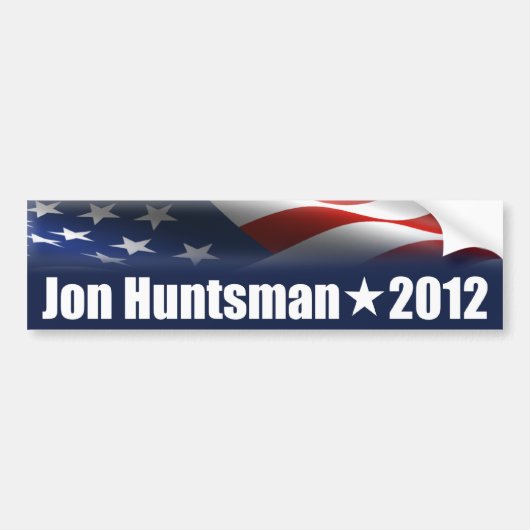 Jon Huntsman voor President Bumpersticker (Voorkant)
