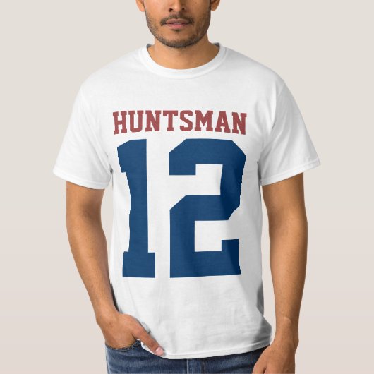 Jon Huntsman voor President in 2012 T-shirt (Voorkant)