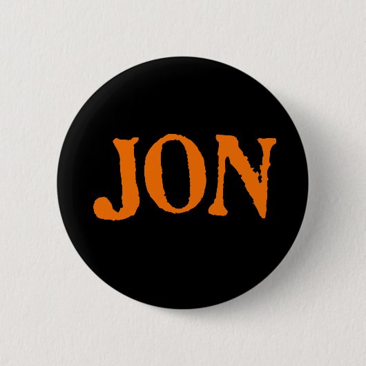 Jon Instant Costume Ronde Button 5,7 Cm (Voorkant)
