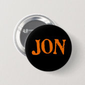 Jon Instant Costume Ronde Button 5,7 Cm (Voorkant /achterkant)