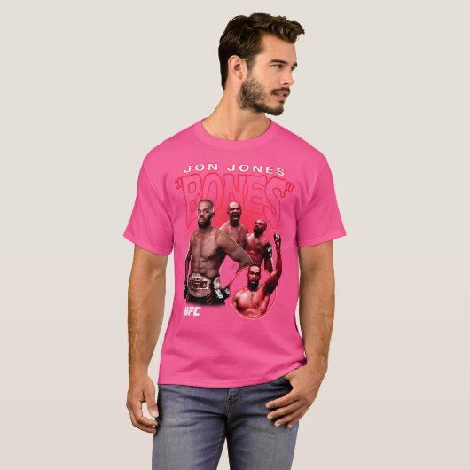  Jon Jones 90S T-shirt (Voorkant volledig)