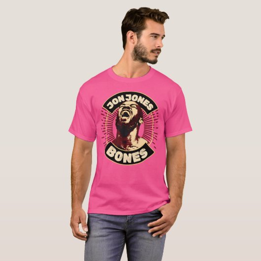 Jon Jones Botten T-shirt (Voorkant volledig)
