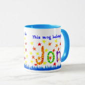 'Jon' Name-specific Ringer Mok (Voorkant rechts)