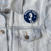 Jon Ossoff 2026 Ronde Button 5,7 Cm (In situ)