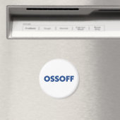 Jon Ossoff Georgia Senate runt blauw wit Magneet (Insitu (Vaatwasser))