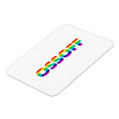 Jon Ossoff Georgia Senate runt pride lgbtq lgbt Magneet (Linkerzijde)