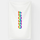 Jon Ossoff Georgia Senate runt pride lgbtq lgbt Spandoek (Verticaal)