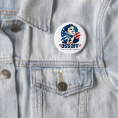 Jon Ossoff voor een beter Georgia Ronde Button 5,7 Cm (In situ)