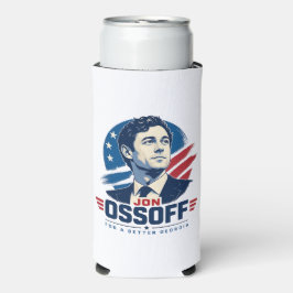 Jon Ossoff voor Gouverneur | Voor een beter Georgi Seltzer Blikjeskoeler