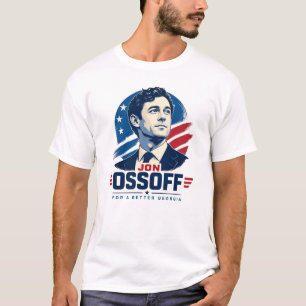 Jon Ossoff voor Gouverneur Voor een beter Georgi T-shirt