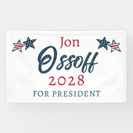 Jon Ossoff voor President 2028 Je hebt mijn Stem! Spandoek
