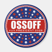 Jon Ossoff voor President 2028 Magneet (Voorkant)