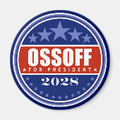 Jon Ossoff voor President 2028 Magneet (Voorkant)